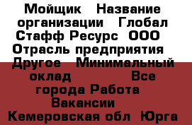 Мойщик › Название организации ­ Глобал Стафф Ресурс, ООО › Отрасль предприятия ­ Другое › Минимальный оклад ­ 30 000 - Все города Работа » Вакансии   . Кемеровская обл.,Юрга г.